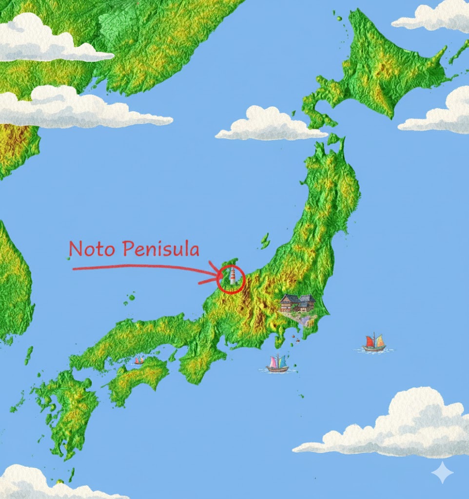 شبه الجزيرة اليابانية نوتو