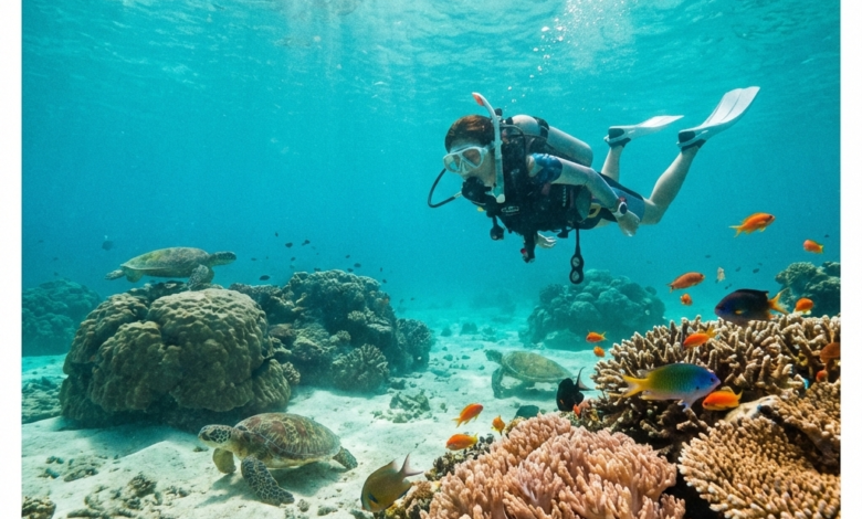 الغوص في اليابان