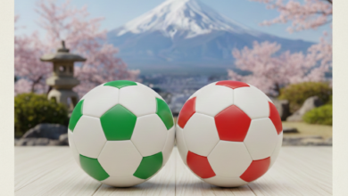 المنتخب السعودي والمنتخب الياباني