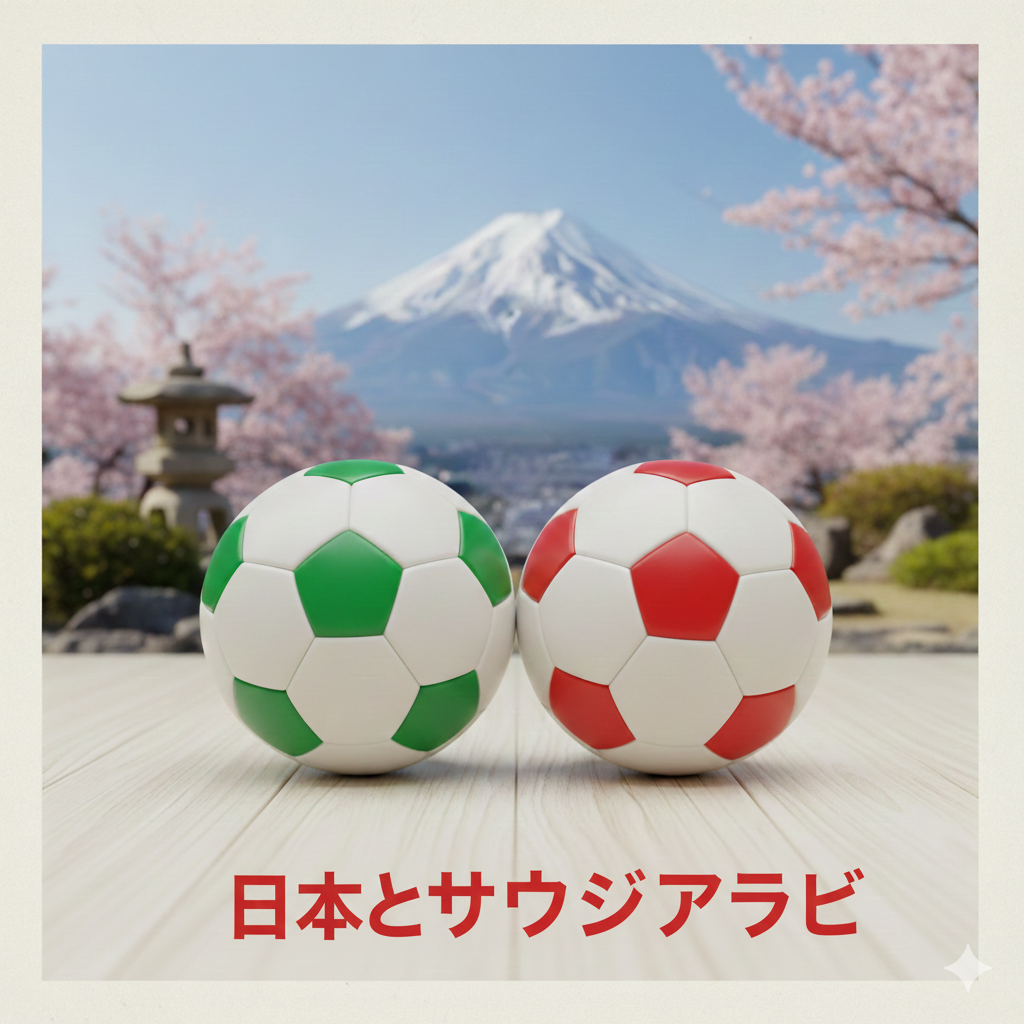 المنتخب السعودي والمنتخب الياباني